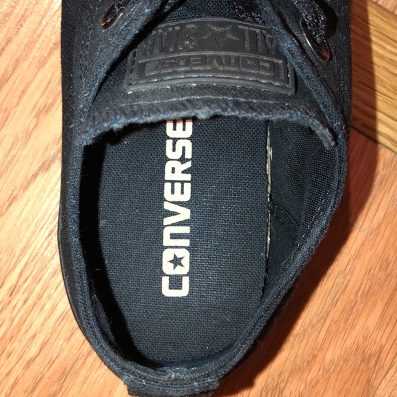 All black converse - Picture 3 of 5